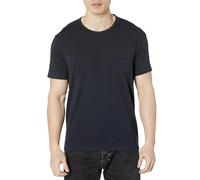 John Varvatos Men's Bond Short Sleeve Crew Tee Shirt, Navy, Large