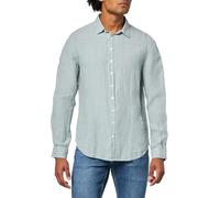 John Varvatos Men's Bucks Shirt, Grey Mist, XXL