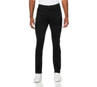 John Varvatos Men's J702-Stretch Cotton Jeans, Black, 30 Regular