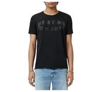 John Varvatos Men's Lost My Soul Tee, Black, Large
