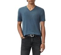 John Varvatos Men's Miles V-Neck, Titanium Blue, S