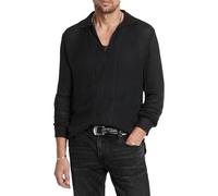 John Varvatos Men's Paul Shirt, Black, S