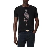 John Varvatos Men's Sculpture Tee, Black