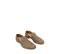 John Varvatos Men's Venice Woven Slip on, Almond, 9.5