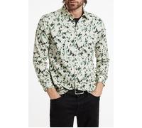 John Varvatos Multi Button Slim Fit Shirt Spruce size XXL | Casual Shirts Outlet | Men XXL