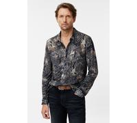 John Varvatos Sanfre Regular Fit Ls Collar Shirt With Iron Grey size XXL | Formal Shirts Outlet | Men | White XXL