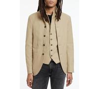 John Varvatos Slim Fit Button Closure Soft Jacket Caramel size 58 | Light Jackets Outlet | Men | Brown 58