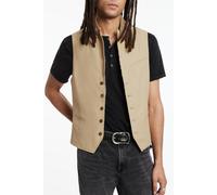 John Varvatos Slim Fit Peak Lapel Vest Caramel size 44 | Jackets Outlet | Men | Brown 44