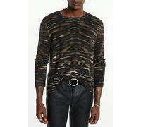 John Varvatos Sobrado Regular Fit Ls Sweater Dark Brown size S | Sweaters Outlet | Men | Brown S