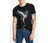 John Varvatos Ss Raw Edge Tee - The Manwho Black size XS | Print T-Shirts Outlet | Men | Black XS