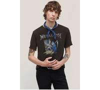 John Varvatos Ss Raw Edge Tee Vintage Wash - Megadeth Hourglass Black size S | Print T-Shirts Outlet | Men | Black S