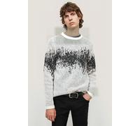 John Varvatos Sterling Ls Heartbeat Mohair Crew White size XXL | Sweaters Outlet | Men | White XXL