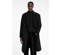 John Varvatos Tery Db Coat With Welt Hip Pockets Black size 50 | Double Breasted Coats Outlet | Men | White 50