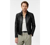 John Varvatos Western Yoke Zip Jacket With Multi Welt Black size 46 | Leather Jackets Outlet | Men | White 46