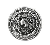 John-W Black Metal Blood Oath Marker Coin Collecting Prop Halloween Cosplay Prop for Men Women Teens