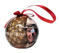 John Wayne American Legend Christmas Hanging Ornament Bauble Comes Boxed Officially Licensed