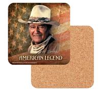 John Wayne American Legend Western Coaster Beer Coffee Placemat