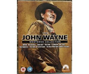 John Wayne Box Set - The Shootist/Big Jake/Rio Lobo/True Grit/The Sons of Katie Elder/McLintock/Hondo/El Dorado/The Man Who Shot Liberty Valance [DVD]