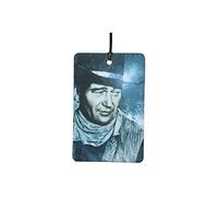 John Wayne Car Air Freshener (Famous Celebrity Stars Icons/Fun Xmas Christmas Stocking Filler/Secret Santa/Novelty Scented Gift)