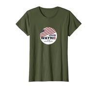 John Wayne for President T-Shirt, Women, Olive Green, Medium