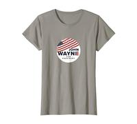 John Wayne for President T-Shirt, Women, Slate Grey, Small