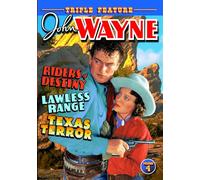 John Wayne - John Wayne Triple Feature, Volume 4 (Riders of Destiny / Lawless Range / Texas Terror) (DVD) (1933) (All Regions) (NTSC) (US Import)
