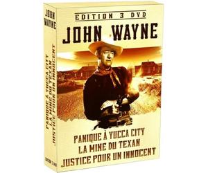 John Wayne : Justice pour un innocent + Panique à Yucca city + La mine du Texan