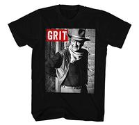 John Wayne - Mens Grit T-Shirt, X-Large, Black