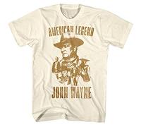 John Wayne - Mens John Wayne T-Shirt, X-Large, Natural