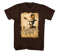 John Wayne - Mens Legend T-Shirt, XX-Large, Brown