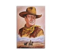 John Wayne Movie PosterPoster Wall Art Canvas Aesthetic Music And Movie Decoration Living Room Bedroom 08x12inch(20x30cm) Unframe-style