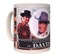 John Wayne Personalised Icon Ceramic Mug Gift