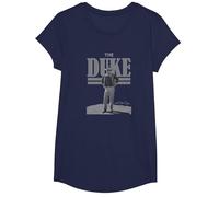 John Wayne The Duke T-Shirt, Girls, Navy Blue, Small