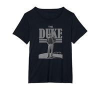 John Wayne The Duke T-Shirt, Women's Plus, Black, 4X