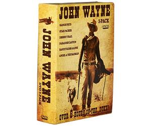 John Wayne Western Collection 3 Pack: Angel & the Badman / Range Feud, Randy Rides Alone / Star Packer, Desert Trail /