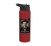 John Wesley Hardin Cowboy Western Stainless Steel Insulated Water Bottle