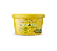 John West Infusions Tuna Lemon and Thyme, Pack of 12
