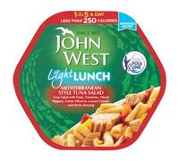John West Light Lunch Mediterranean Style Tuna Salad 6x220g