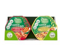 John West Light Lunch Variety Pack containing 3 French Style and 3 Mediterranean Style Salad - 6 x 220g