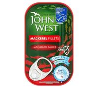 John West Mackerel Fillet in Tomato 125g x 5