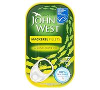 John West Mackerel Fillets Sunflower in Oil 125g