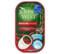 John West Mackerel Fillets Tomato Chilli 125g x 5
