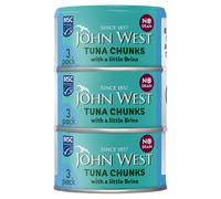 John West No Drain Tuna Chunks In Brine 3 X 100g