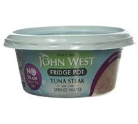 John West No Drain Tuna Fridge Pot Spring Water, Pack of 12