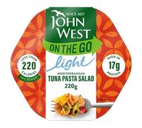 John West on the Go Light Mediterranean Tuna Pasta Salad 220g | Case of 6