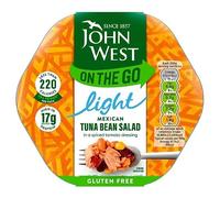 John West on the Go Light Mexican Tuna Bean Salad 220g | Case of 6