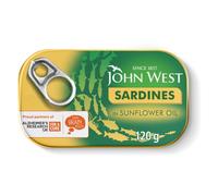 John West Sardines in Sunflower Oil 120g
