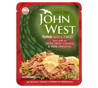 John West Tomato & Herb Tuna Pouch 3x85g