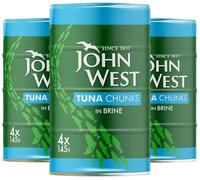 John West Tuna Chunks In Brine 12 x 125g