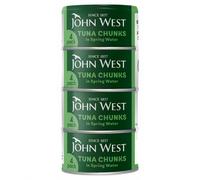 John West Tuna Chunks In Springwater 4 x 125g